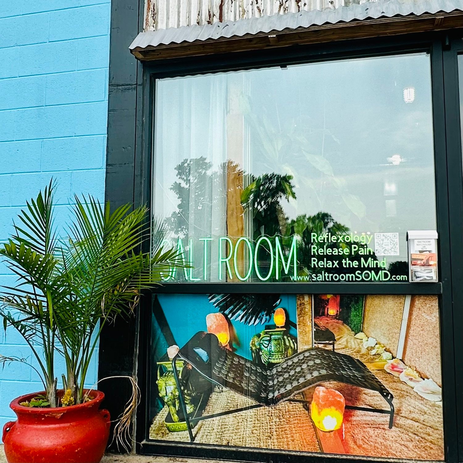 The Salt Room SOMD storefront in Leonardtown